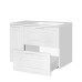 Тумба с раковиной Style Line Альба ЛС-000010054 90 см, Универсальный, Белый, МДФ Тумба с раковиной Style Line Альба ЛС-000010054 90 см, Универсальный, Белый, МДФ