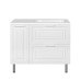 Тумба с раковиной Style Line Альба ЛС-000010054 90 см, Универсальный, Белый, МДФ Тумба с раковиной Style Line Альба ЛС-000010054 90 см, Универсальный, Белый, МДФ