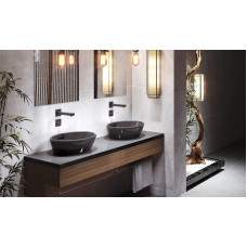 Смеситель для раковины Timo Selene 2073/03SM, Встроенный, Черный матовый, Латунь Смеситель для раковины Timo Selene 2073/03SM, Встроенный, Черный матовый, Латунь