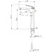 Смеситель для раковины Timo Helmi 4011/03F, Черный матовый, Латунь