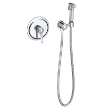 Смеситель с гигиеническим душем Timo Arisa 5309/00SM, Встроенный, Хром, Латунь Смеситель с гигиеническим душем Timo Arisa 5309/00SM, Встроенный, Хром, Латунь