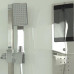 Душевая кабина Timo H-517-T-CH/C 100х100, Хром, Четверть круга, Акрил