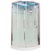 Душевая кабина Timo Premium H-517 100х100, Хром, Стекло белый, Четверть круга, Акрил