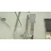 Душевая кабина Timo Premium H-517 100х100, Хром, Стекло белый, Четверть круга, Акрил