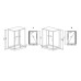 Душевая кабина Timo H-520L-T-CH/C 90х120, Хром, Прямоугольная, Акрил Душевая кабина Timo H-520L-T-CH/C 90х120, Хром, Прямоугольная, Акрил