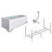 Слив-перелив Timo Комплект HELLA1575 +Каркас + HELLA1575-KT15-SPV1505-FP15H-TP75H 150х75