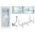 Слив-перелив Timo Комплект HELLA1575 +Каркас + HELLA1575-KT15-SPV1505-T-CM-T-BM 150х75