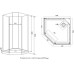 Душевая кабина Timo ILMA701-ROOF-701-T-STILMA-T-CH/C 100х100, Хром, Пятиугольная, Акрил