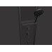Душевая кабина Timo ILMA902LB-ROOF-902L-T-STILMA-T-CH/C 120х80, Черный матовый, Асимметричная, Акрил