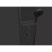 Душевая кабина Timo Premium ILMA902LB 120х80, Черный матовый, Стекло черный, Угловая-асимметричная, Акрил