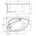 Слив-перелив Timo Комплект IVA1610L +Каркас + IVA1610L-KTIVA16-SPV1505 160х100 Слив-перелив Timo Комплект IVA1610L +Каркас + IVA1610L-KTIVA16-SPV1505 160х100