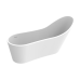 Ванна Timo KIRSTI KIRSTI1785L 178,5х76, Овальная, Белый, Искусственный камень, Solid surface (искусственный камень)