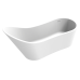 Ванна Timo KIRSTI KIRSTI1785L 178,5х76, Овальная, Белый, Искусственный камень, Solid surface (искусственный камень)