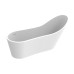 Ванна Timo KIRSTI KIRSTI1785R 178,5х76, Овальная, Белый, Искусственный камень, Solid surface (искусственный камень)