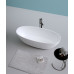 Ванна Timo LEMPI LEMPI1700 170х78, Овальная, Белый, Искусственный камень, Solid surface (искусственный камень)