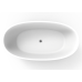 Ванна Timo LEMPI LEMPI1700 170х78, Овальная, Белый, Искусственный камень, Solid surface (искусственный камень)