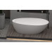 Ванна Timo MARI MARI1700 170х80, Капля, Белый, Искусственный камень, Solid surface (искусственный камень)