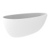 Ванна Timo RALI RALI1700 170х82, Капля, Белый, Искусственный камень, Solid surface (искусственный камень)