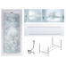 Слив-перелив Timo Комплект RITTA1880 +Каркас + RITTA1880-KT18-SPV1505-T-CM-T-BM-FP18H 180х80