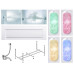 Слив-перелив Timo Комплект ROHA1570 +каркас+ ROHA1570-KT15-SPV1505-T-CM-T-BM-T-CT-FP15S 150х70