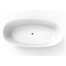 Ванна Timo SATU SATU1650 165х80, Овальная, Белый, Искусственный камень, Solid surface (искусственный камень)