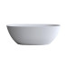 Ванна Timo SATU SATU1750 175х81, Овальная, Белый, Искусственный камень, Solid surface (искусственный камень)