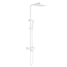 Душевая система Timo Tetra-thermo SX-0169/16, Белый матовый, Латунь Душевая система Timo Tetra-thermo SX-0169/16, Белый матовый, Латунь
