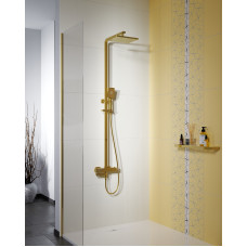 Душевая система Timo Tetra-thermo SX-0169/17, Золото матовое, Латунь Душевая система Timo Tetra-thermo SX-0169/17, Золото матовое, Латунь