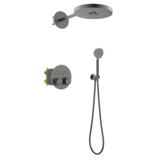 Душевая система Timo Saona SX-2308/18SM, Черное золото, Встроенный, Латунь Душевая система Timo Saona SX-2308/18SM, Черное золото, Встроенный, Латунь