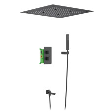 Душевая система Timo Petruma SX-5019/03SM, Черный матовый, Встроенный, Латунь Душевая система Timo Petruma SX-5019/03SM, Черный матовый, Встроенный, Латунь