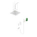 Душевая система Timo Petruma SX-5019/13SM, Никель, Встроенный, Латунь