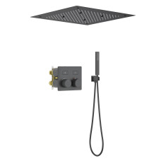 Душевая система Timo Petruma SX-5209/03SM, Черный матовый, Встроенный, Латунь Душевая система Timo Petruma SX-5209/03SM, Черный матовый, Встроенный, Латунь