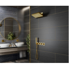 Душевая система Timo Petruma SX-5249/17SM, Золото матовое, Встроенный, Латунь Душевая система Timo Petruma SX-5249/17SM, Золото матовое, Встроенный, Латунь