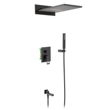 Душевая система Timo Briana SX-7119/03SM, Черный матовый, Встроенный, Латунь Душевая система Timo Briana SX-7119/03SM, Черный матовый, Встроенный, Латунь