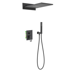 Душевая система Timo Briana SX-7139/03SM, Черный матовый, Встроенный, Латунь Душевая система Timo Briana SX-7139/03SM, Черный матовый, Встроенный, Латунь