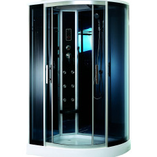 Душевая кабина Timo T-1102L-T-STUN 120х85, Матовый, Асимметричная, Акрил