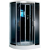 Душевая кабина Timo Standart T-1102L 120х85, Матовый, Стекло черный, Угловая-асимметричная, Акрил Душевая кабина Timo Standart T-1102L 120х85, Матовый, Стекло черный, Угловая-асимметричная, Акрил