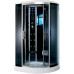 Душевая кабина Timo Standart T-1102L 120х85, Матовый, Стекло черный, Угловая-асимметричная, Акрил Душевая кабина Timo Standart T-1102L 120х85, Матовый, Стекло черный, Угловая-асимметричная, Акрил
