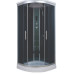 Душевая кабина Timo Standart T-1109 90х90, Матовый, Стекло черный, Четверть круга, Акрил Душевая кабина Timo Standart T-1109 90х90, Матовый, Стекло черный, Четверть круга, Акрил