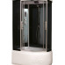 Душевая кабина Timo Standart T-1120L 120х85, Матовый, Стекло черный, Угловая-асимметричная, Акрил Душевая кабина Timo Standart T-1120L 120х85, Матовый, Стекло черный, Угловая-асимметричная, Акрил