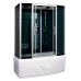 Душевая кабина Timo Standart T-1140 140х88, Матовый, Стекло черный, Прямоугольная, Акрил Душевая кабина Timo Standart T-1140 140х88, Матовый, Стекло черный, Прямоугольная, Акрил