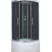 Душевая кабина Timo Standart T-1190 90х90, Матовый, Стекло черный, Четверть круга, Акрил Душевая кабина Timo Standart T-1190 90х90, Матовый, Стекло черный, Четверть круга, Акрил