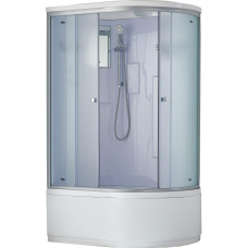 Душевая кабина Timo Standart T-5520L 120х85, Алюминий, Стекло белый, Угловая-асимметричная, Акрил