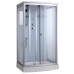 Душевая кабина Timo Standart T-6615SF 120х90, Хром, Стекло белый, Прямоугольная, Акрил Душевая кабина Timo Standart T-6615SF 120х90, Хром, Стекло белый, Прямоугольная, Акрил