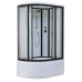 Душевая кабина Timo Standart T-6620BFL 120х85, Черный, Стекло белый, Угловая-асимметричная, Акрил Душевая кабина Timo Standart T-6620BFL 120х85, Черный, Стекло белый, Угловая-асимметричная, Акрил