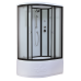 Душевая кабина Timo Standart T-6620BFR 120х85, Черный, Стекло белый, Угловая-асимметричная, Акрил Душевая кабина Timo Standart T-6620BFR 120х85, Черный, Стекло белый, Угловая-асимметричная, Акрил