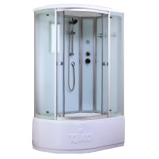 Душевая кабина Timo Standart T-6620SFR 120х85, Хром, Стекло белый, Угловая-асимметричная, Акрил
