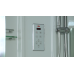 Душевая кабина Timo Lux T-7700 100х100, Хром, Стекло белый, Четверть круга, Акрил