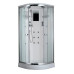Душевая кабина Timo Lux T-7701 100х100, Хром, Стекло белый, Четверть круга, Акрил Душевая кабина Timo Lux T-7701 100х100, Хром, Стекло белый, Четверть круга, Акрил