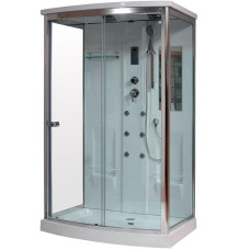 Душевая кабина Timo T-7715-T-STUN-T-CH/C 120х90, Хром, Прямоугольная, Акрил